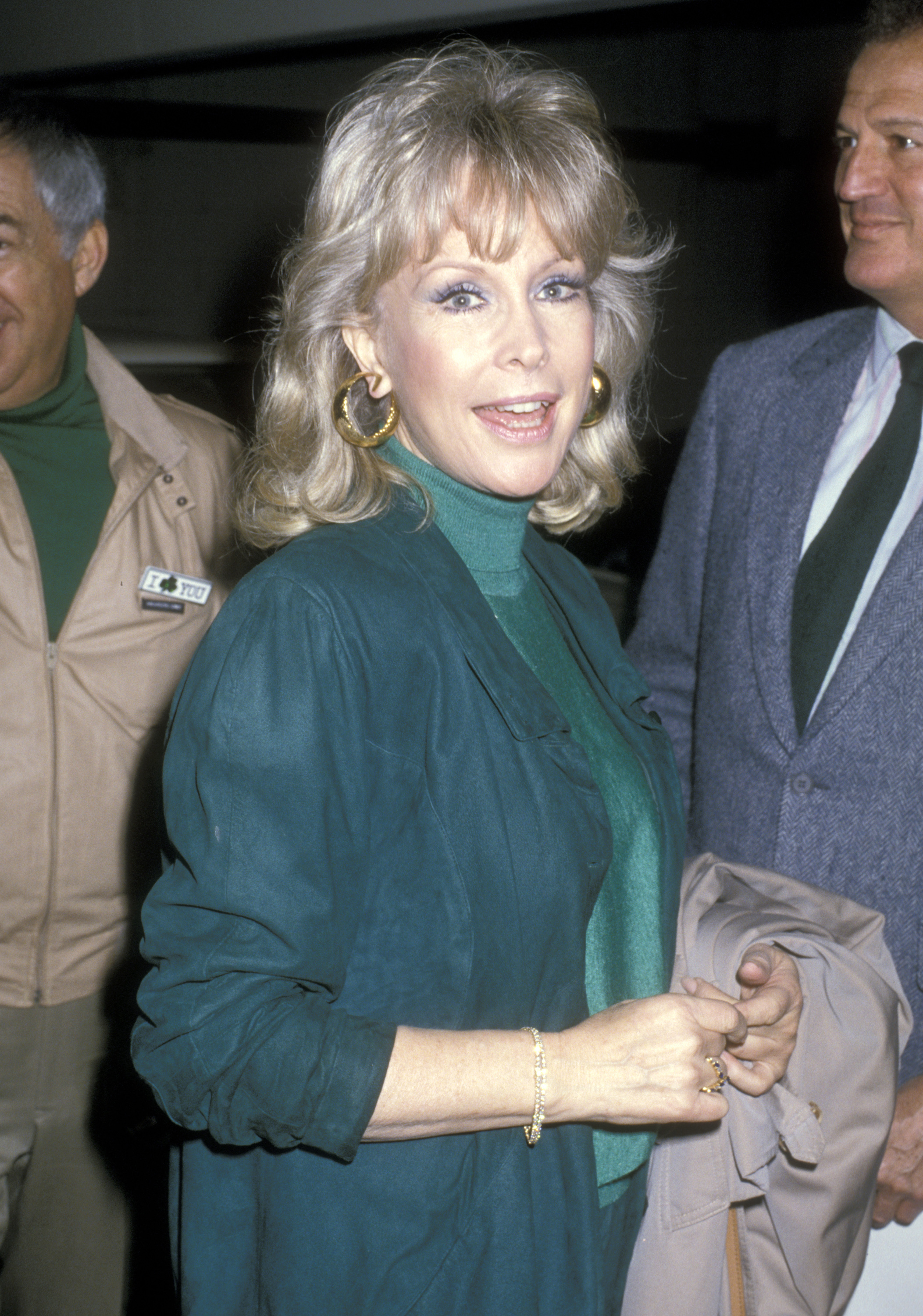 Barbara Eden asiste al segundo desfile anual del Día de San Patricio de Hollywood el 16 de marzo de 1986, en Beverly Hills, California. | Fuente: Getty Images