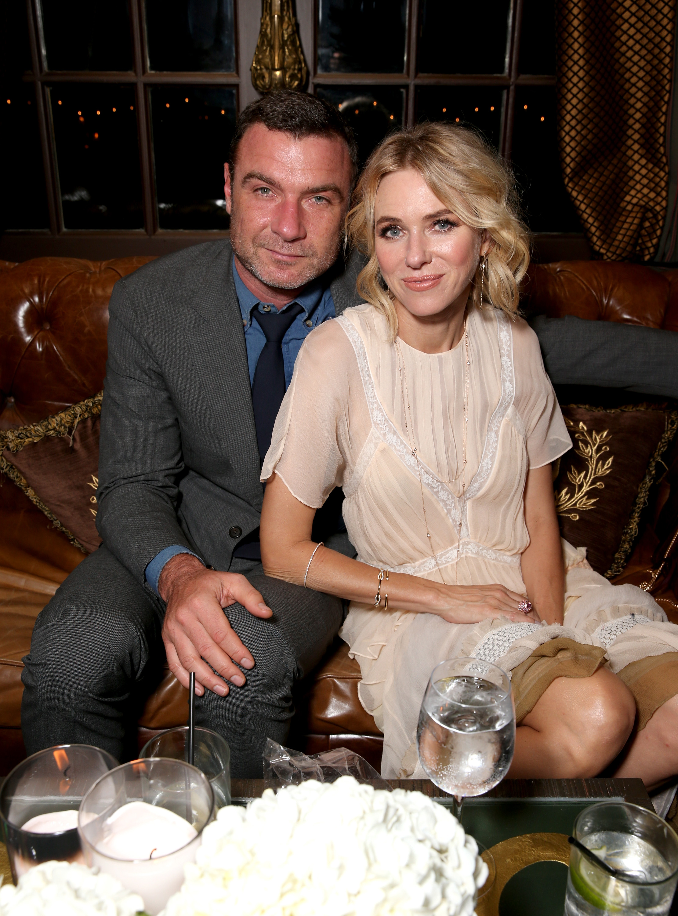 Liev Schreiber y Naomi Watts acuden a la celebración anual del Festival Internacional de Cine de Toronto organizada por la Asociación de la Prensa Extranjera de Hollywood e InStyle el 10 de septiembre de 2016 | Fuente: Getty Images