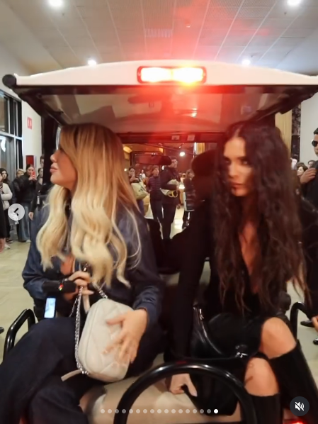 Zaira Nara, Wanda Nara y su hijo mayor Valentino López en un evento exclusivo de una reconocida firma italiana | Fuente: Instagram/zaira.nara