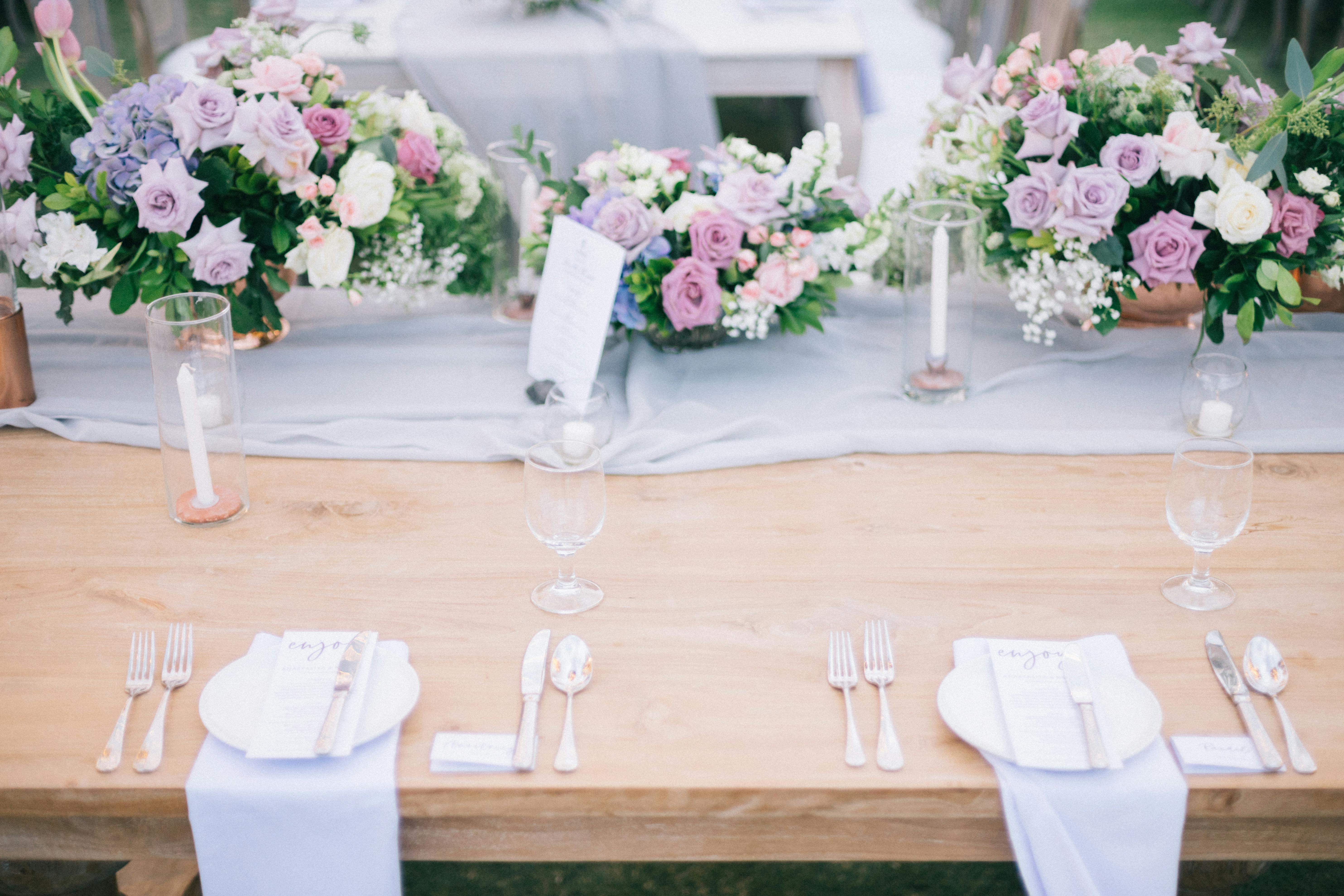 Una mesa de boda | Fuente: Pexels