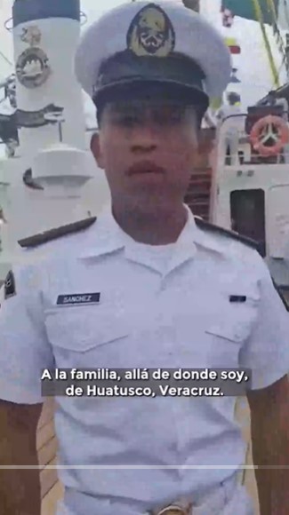 Los cadetes dan sus últimos mensajes antes de la colisión. | Foto: TikTok/latinus_us