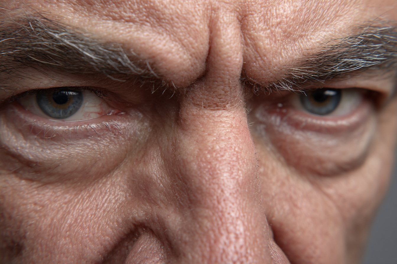 Un hombre enfadado | Fuente: Midjourney