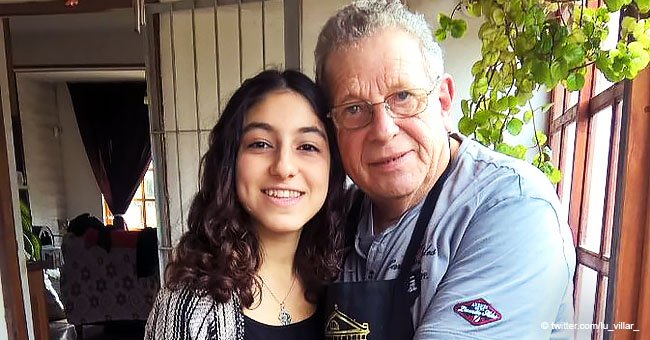 Abuelo con cáncer le prometió a su nieta que vivirá 4 años más para verla con su diploma