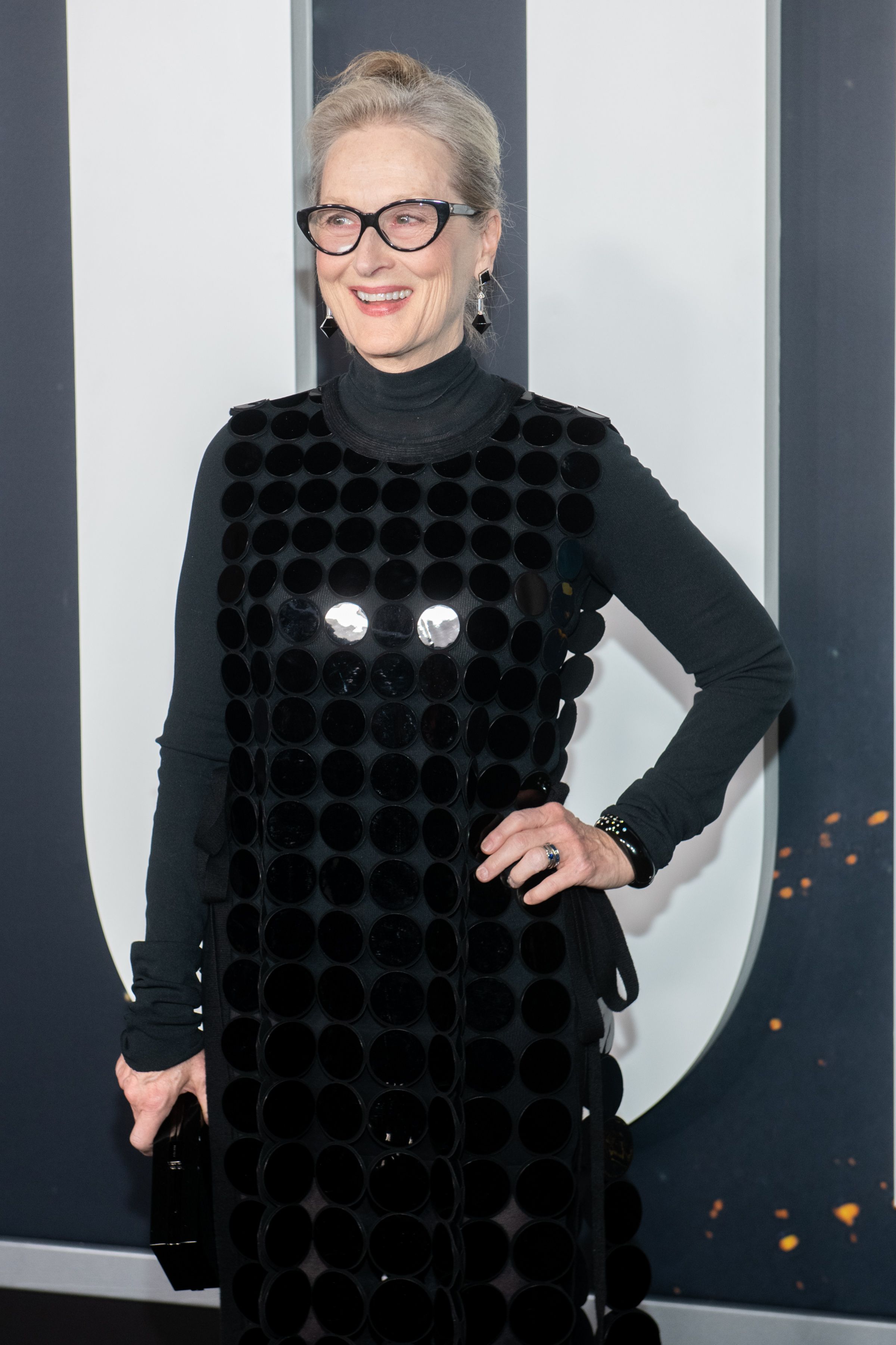 Meryl Streep durante el estreno de "Don't Look Up" en el Jazz at Lincoln Center el 5 de diciembre de 2021, en Nueva York. | Foto: Getty Images