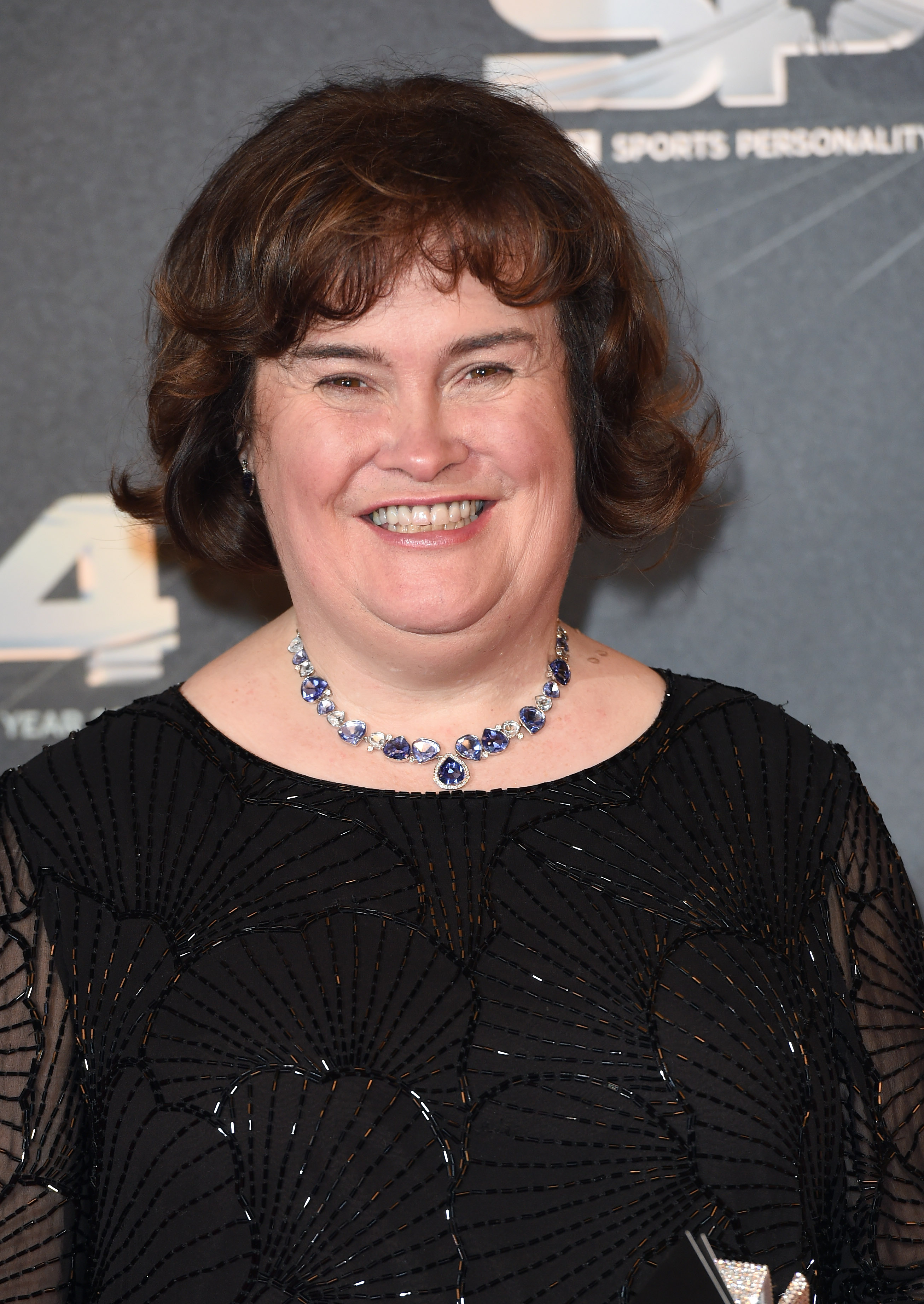 Susan Boyle asiste a los Premios a la Personalidad Deportiva del Año de la BBC el 14 de diciembre de 2014, en Glasgow, Escocia | Fuente: Getty Images