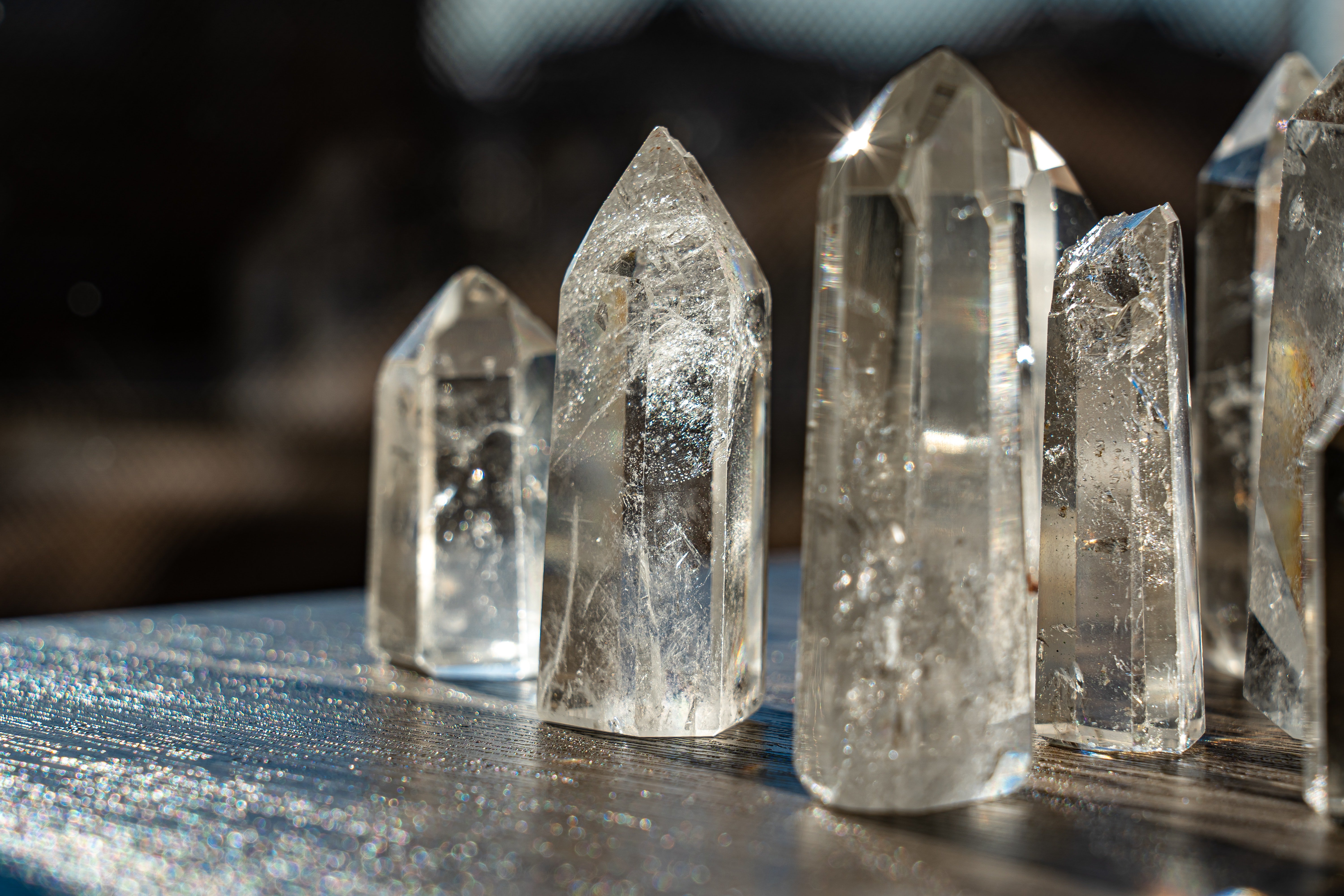 Cristales de cuarzo. | Foto: Pexels