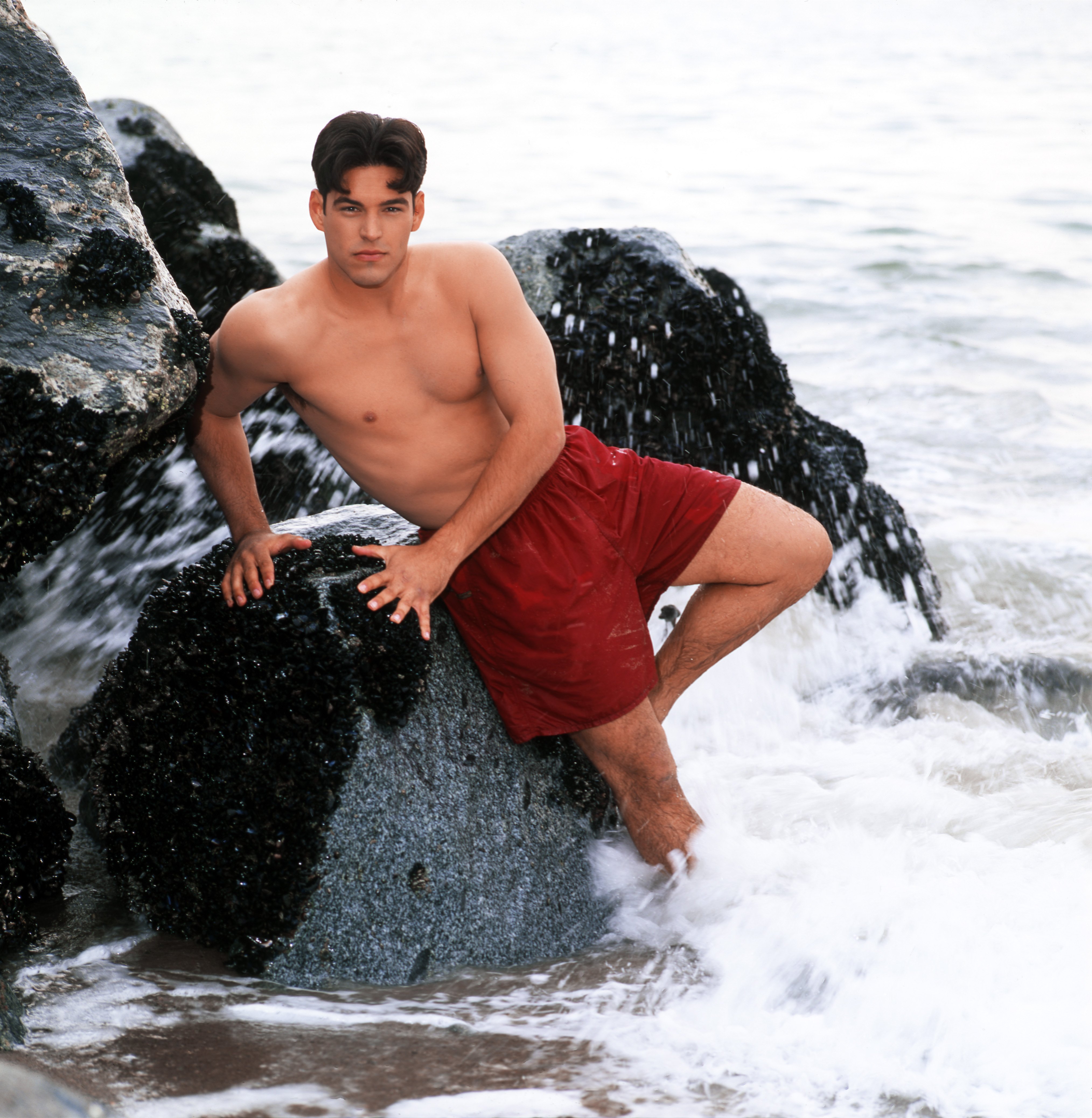 El actor posando para un retrato en 1996 en Los Ángeles, California | Fuente: Getty Images