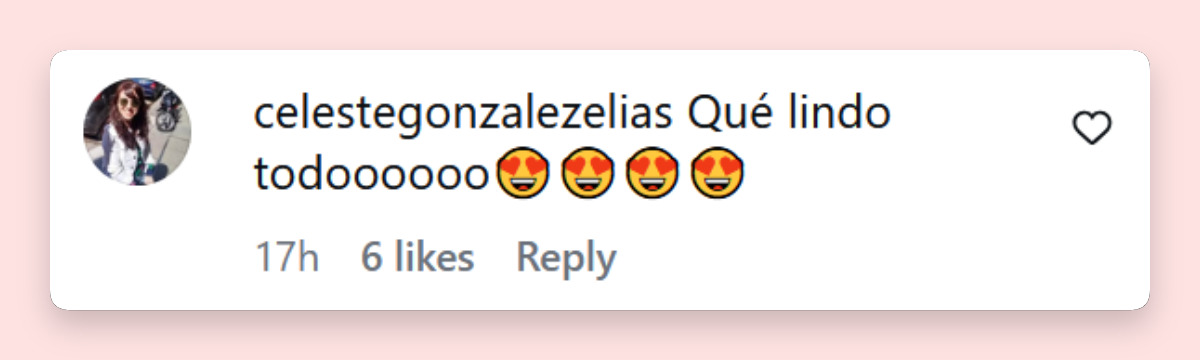 Comentario de una persona sobre la renovación de la casa de Maru Botana | Fuente: Instagram/marubotanaok