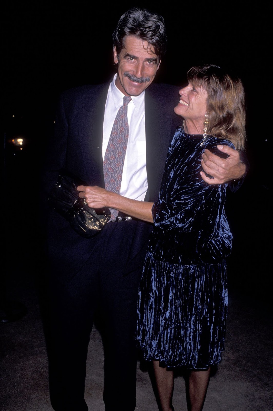 Sam Elliott y Katharine Ross en el evento "A Salute to Charles Champlin" el 11 de octubre de 1989, en Studio City, California. | Fuente: Getty Images