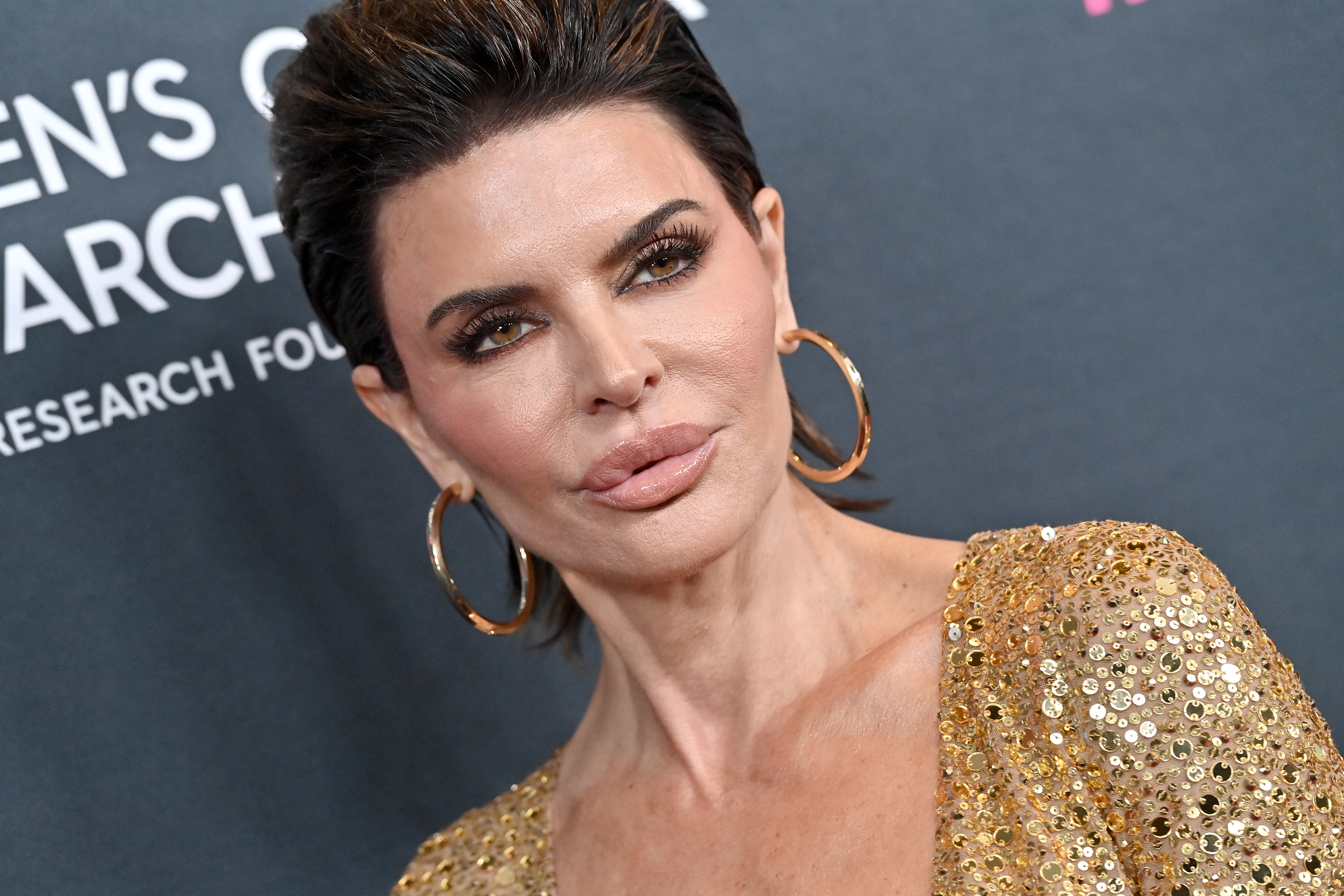 Lisa Rinna en la gala benéfica An Unforgettable Evening del Women's Cancer Research Fund en Beverly Hills, California, el 16 de marzo de 2023. | Fuente: Getty Images