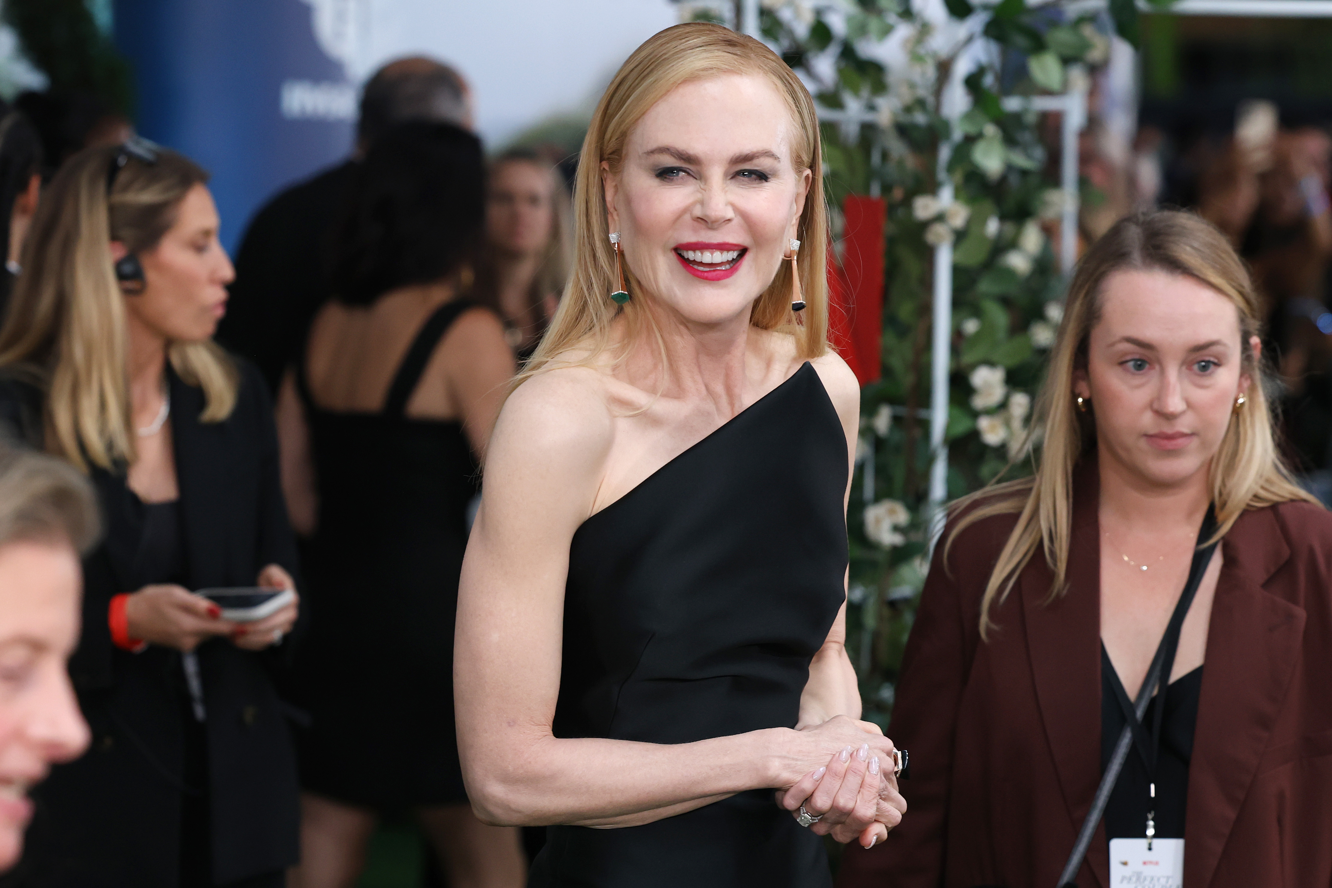 Nicole Kidman asiste al estreno en el Reino Unido de "The Perfect Couple" en el BFI IMAX Waterloo de Londres, Inglaterra, el 2 de septiembre de 2024 | Fuente: Getty Images