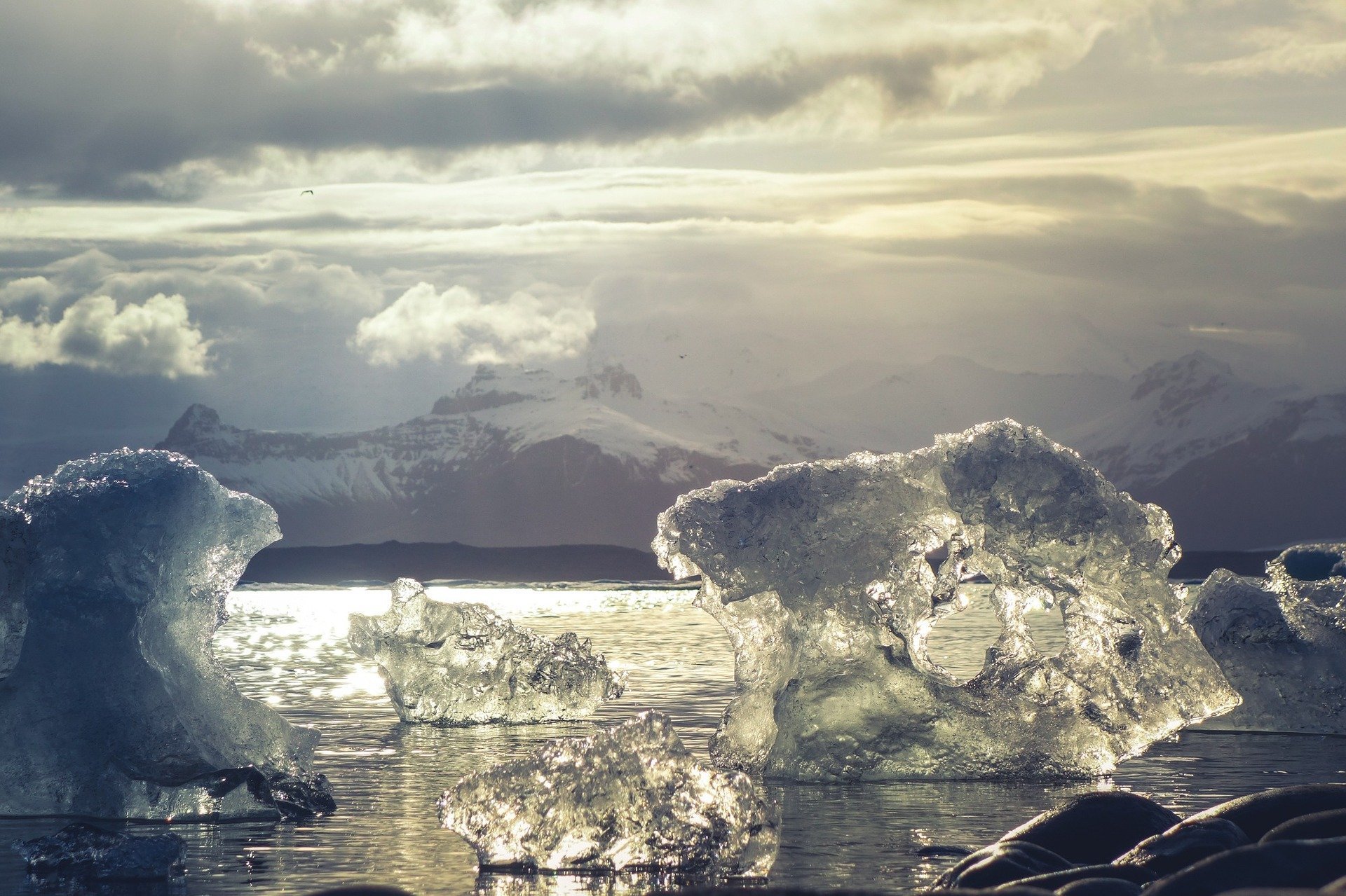 Icebergs. Fuente: Pixabay