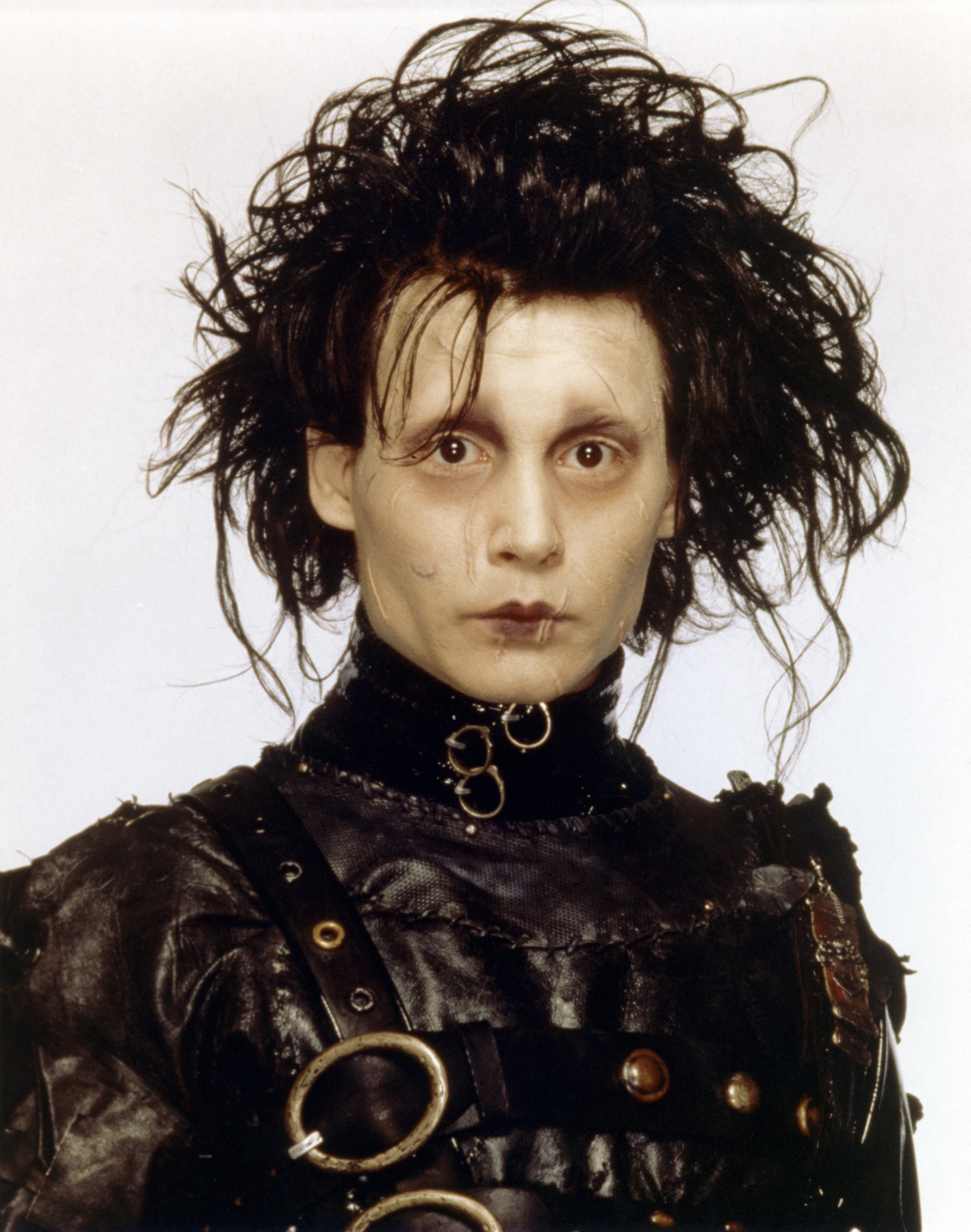 Johnny Depp en el rodaje de "Edward Scissorhands" | Foto: Getty Images