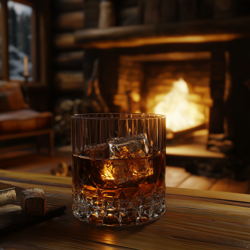 Un vaso de whisky | Fuente: Midjourney