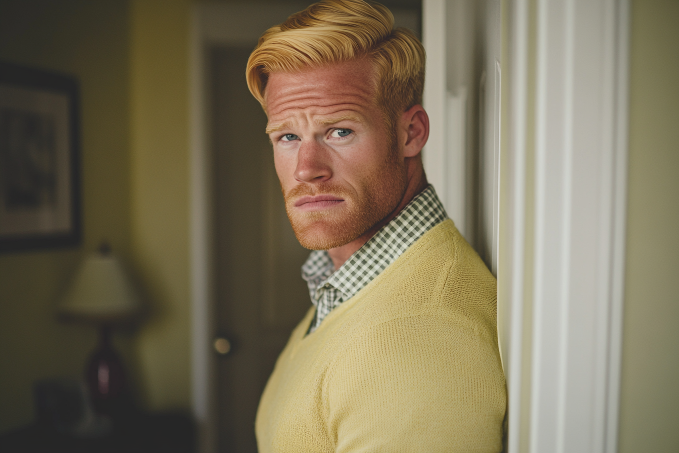Un uomo preoccupato | Fonte: Midjourney