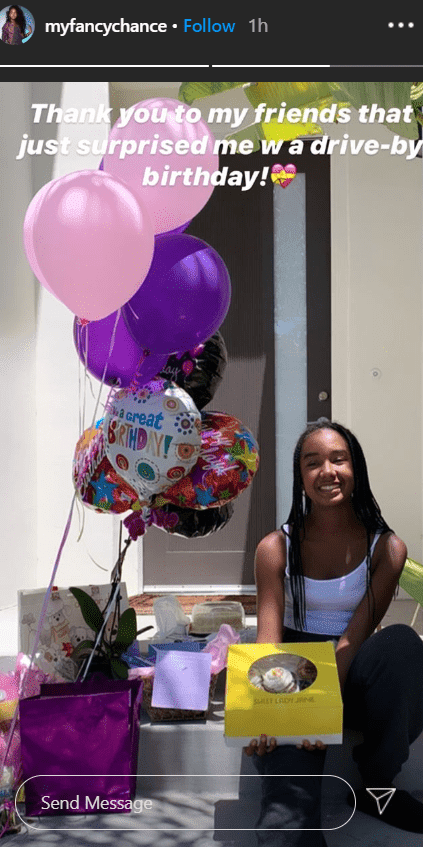 La hija de Diddy, Chance Combs, en su decimocuarto cumpleaños. | Foto: Instagram / myfancychance