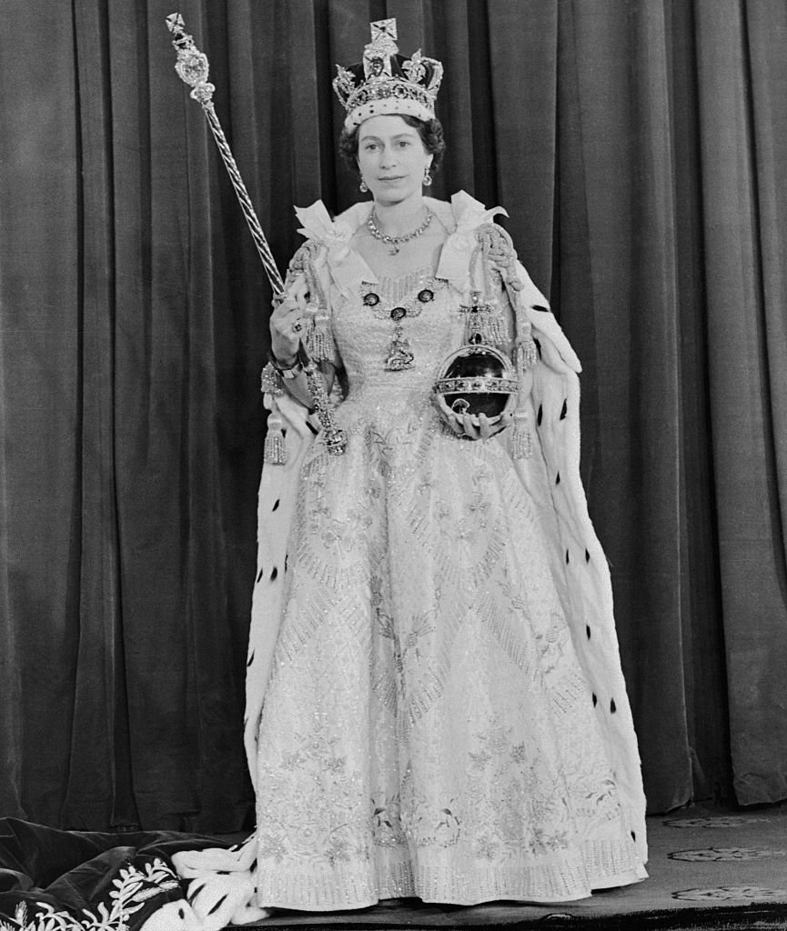 La Reina Elizabeth II después de su coronación.| Foto: Getty Images