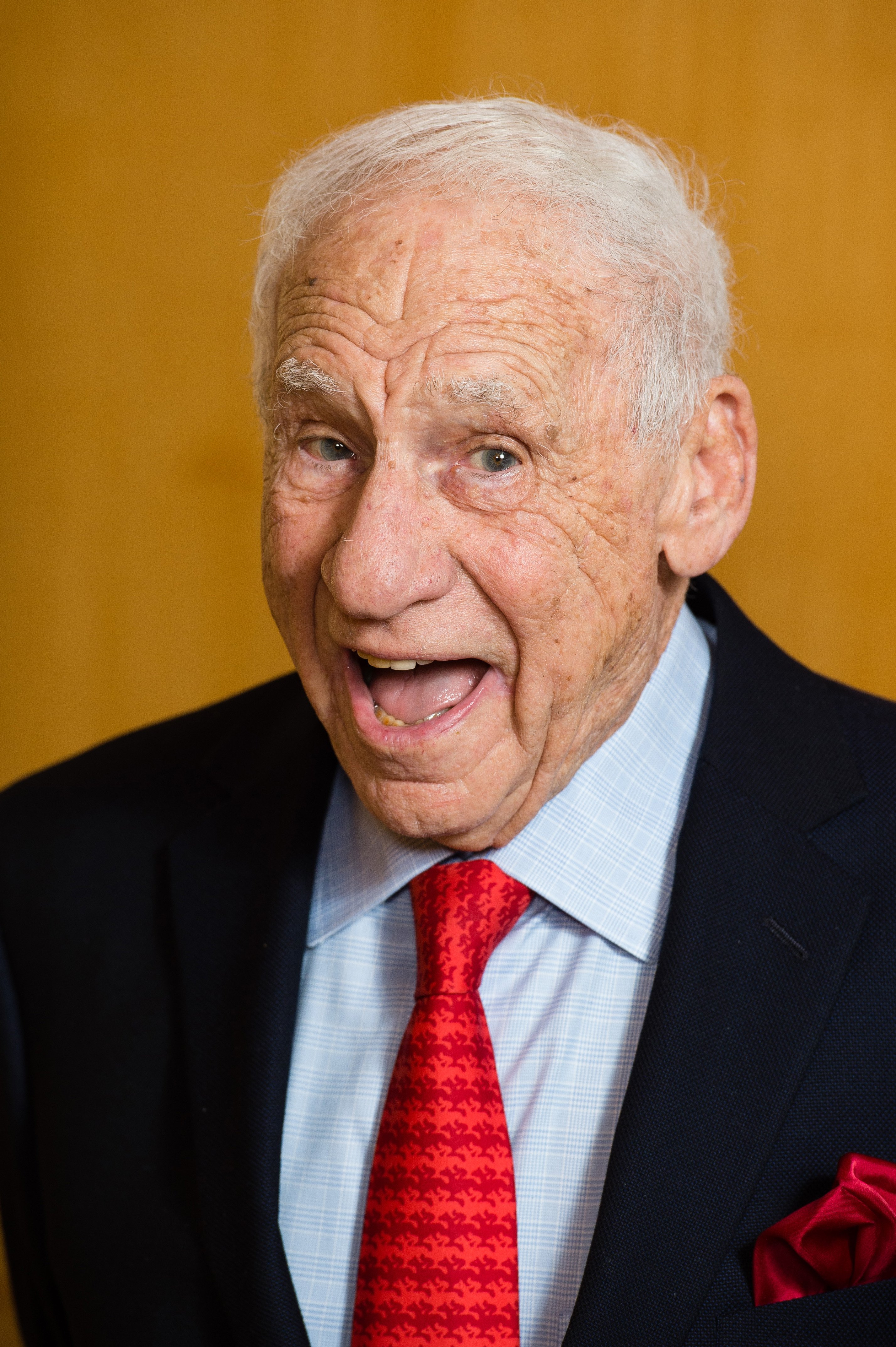 Mel Brooks asiste al almuerzo de la hermandad BAFTA en The Savoy Hotel el 11 de febrero de 2017 en Londres, Reino Unido ┃Source: Getty Images