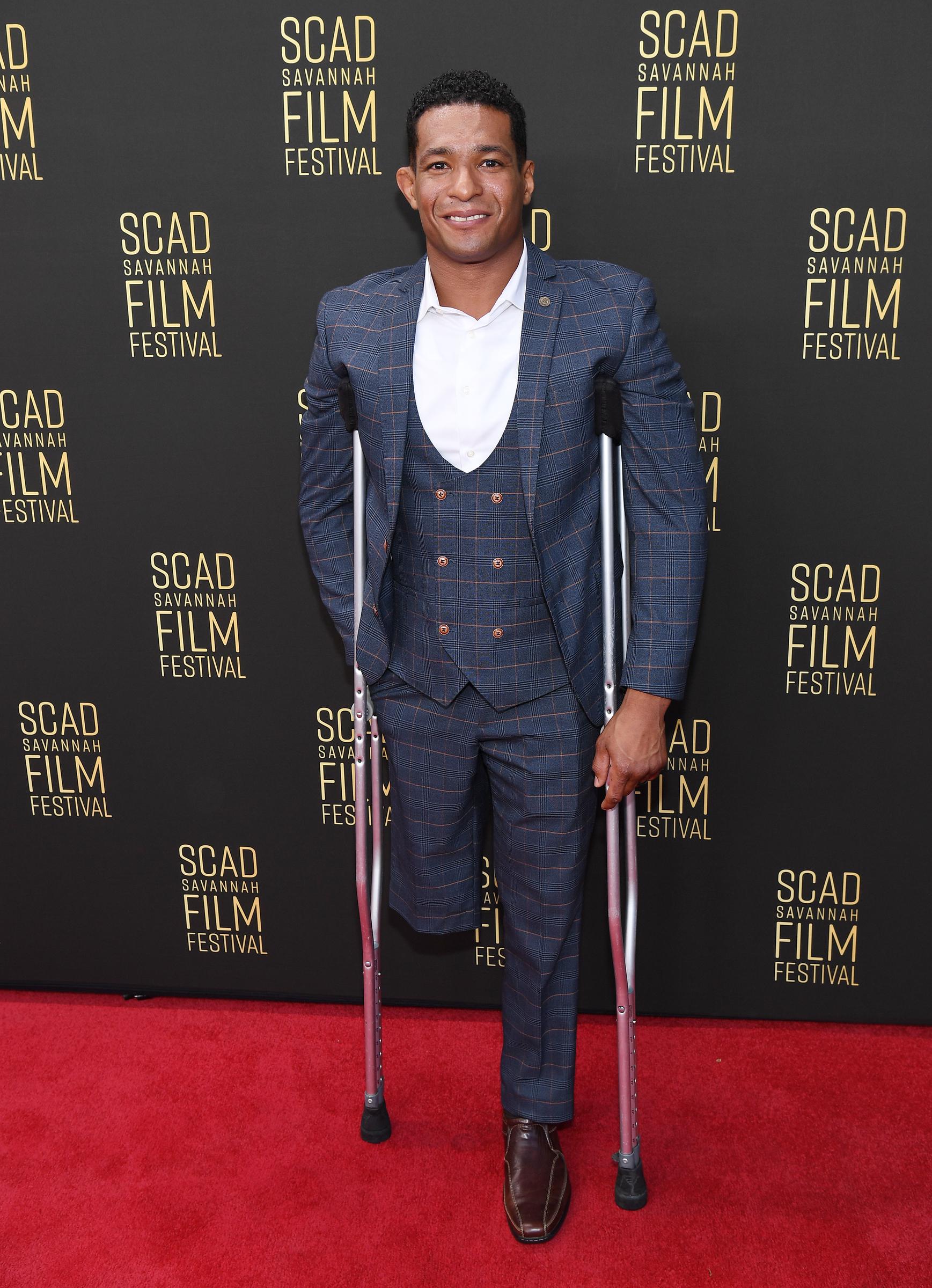 Anthony Robles en el 27º Festival de Cine SCAD Savannah en Savannah, Georgia, el 29 de octubre de 2024 | Fuente: Getty Images