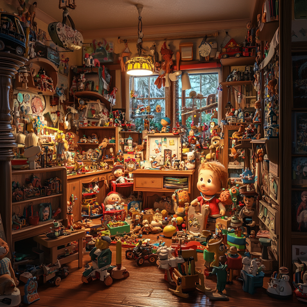 A room full of toys | Source: Midjourney