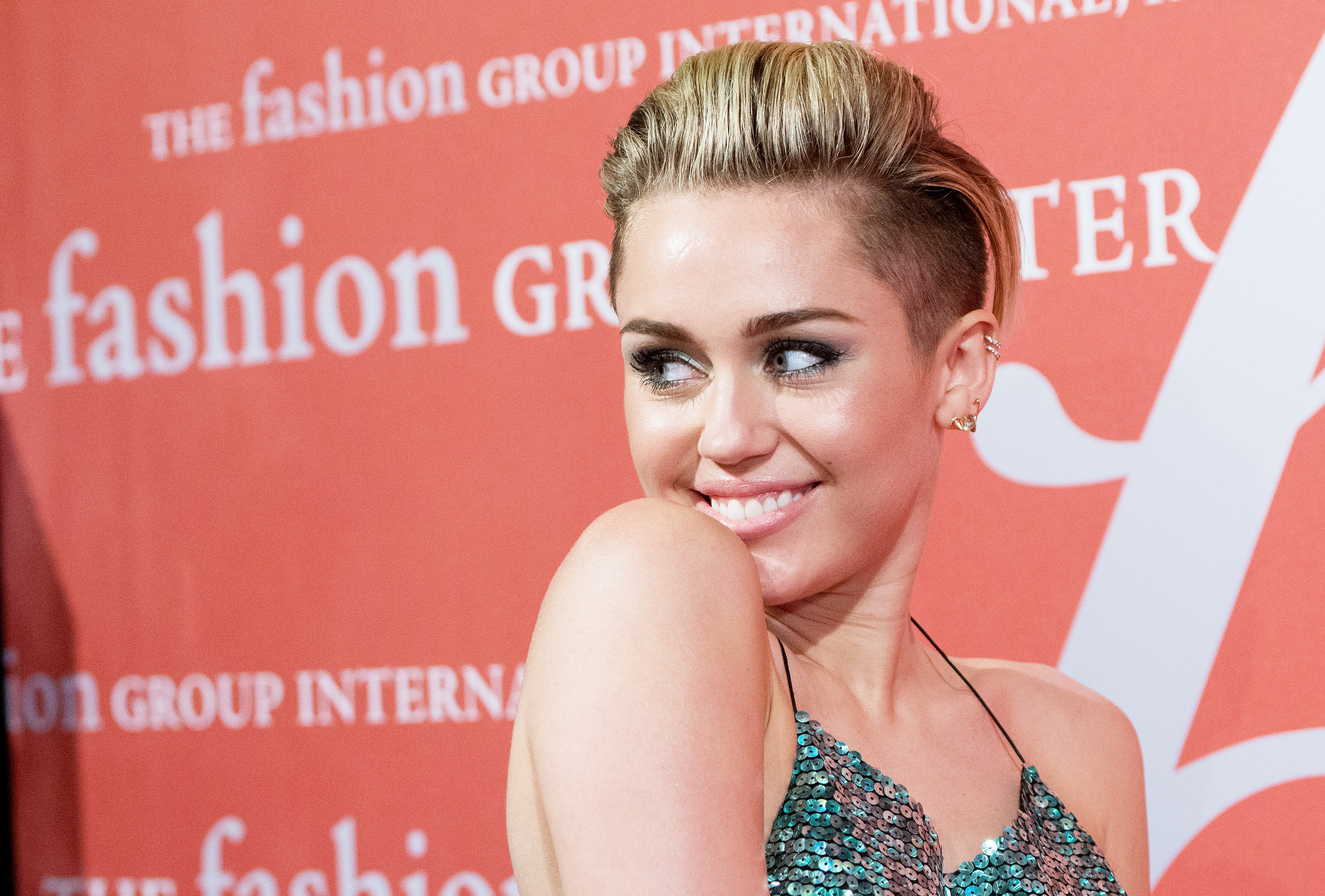 Miley Cyrus el 22 de octubre de 2013 en Nueva York | Foto: Getty Images