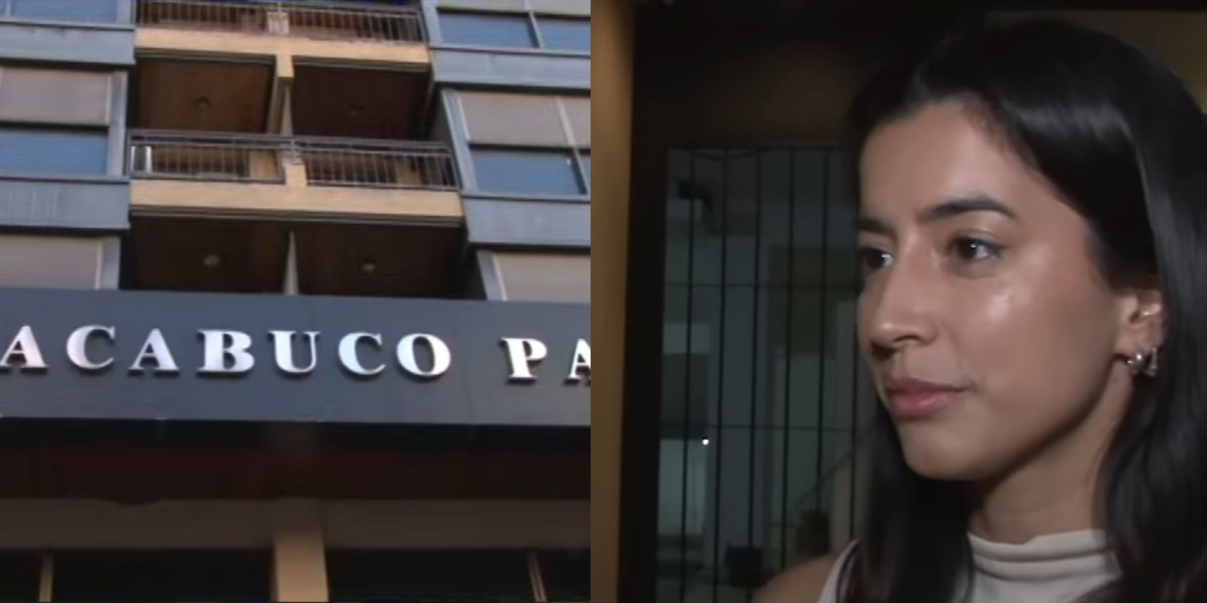 El edificio | La joven que estaba dentro del ascensor que cayo | Fuente: YouoTube/TelefeCrodoba