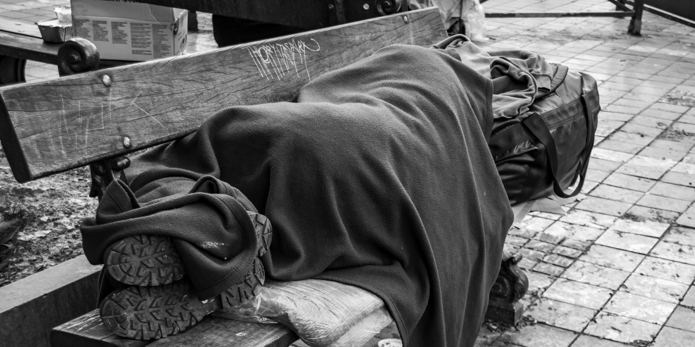 Un vagabundo | Fuente: Shutterstock