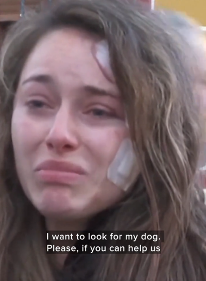 Superviviente del accidente ferriviario que tuvo lugar en Adamuz, España | Fuente: TikTok/abcnews