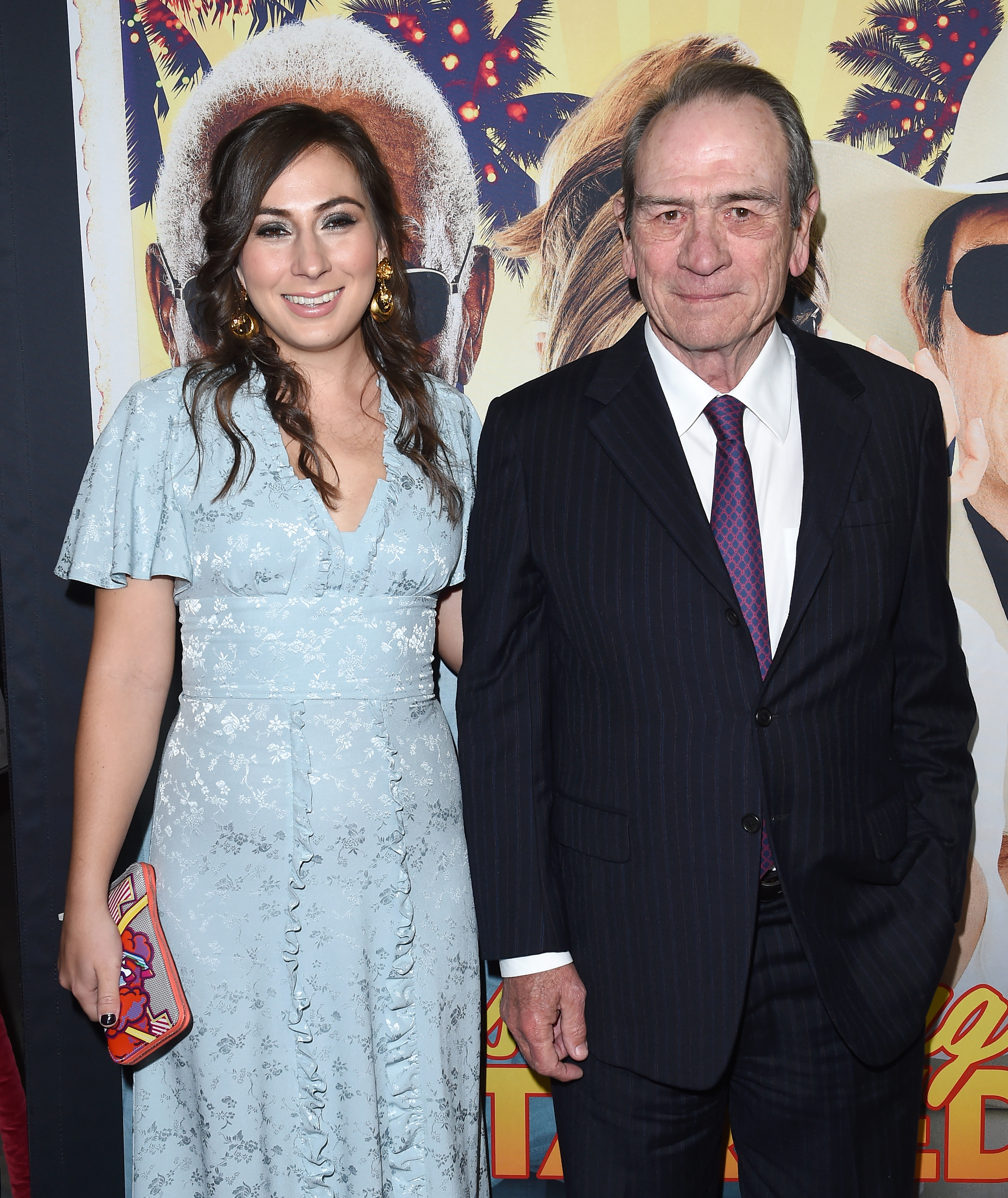 Victoria y Tommy Lee Jones en el estreno de "Just Getting Started" el 7 de diciembre de 2017, en Hollywood, California. | Fuente: Getty Images