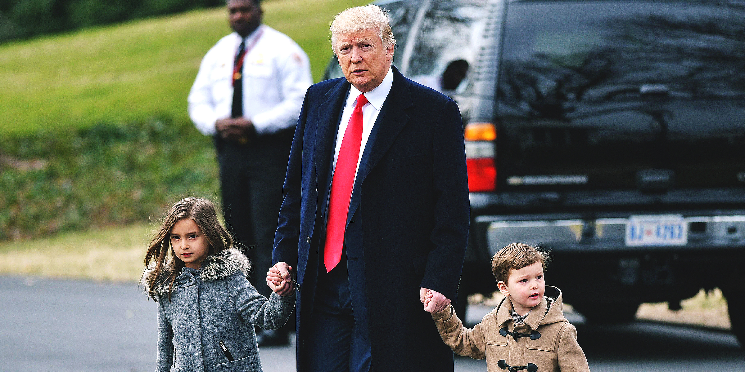 Arabella Kushner, Donald Trump y Joseph Kushner | Fuente: Getty Images