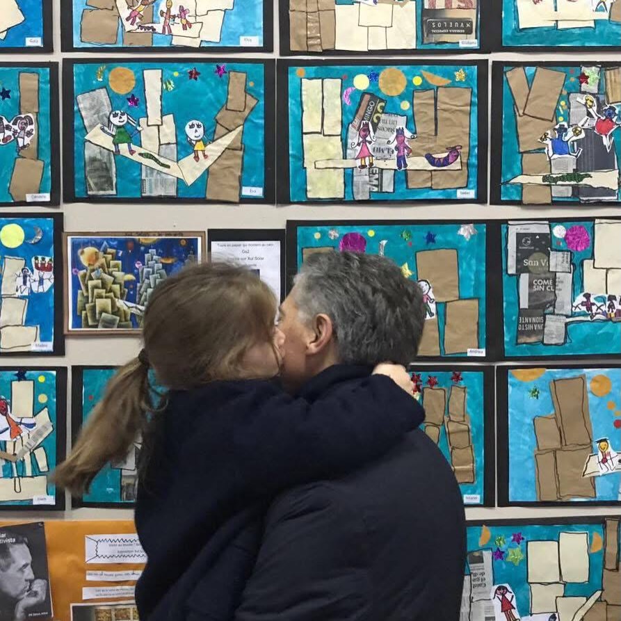Mauricio Macri compartiendo junto a su hija Antonia durante su niñez | Fuente: Instagram/mauriciomacri