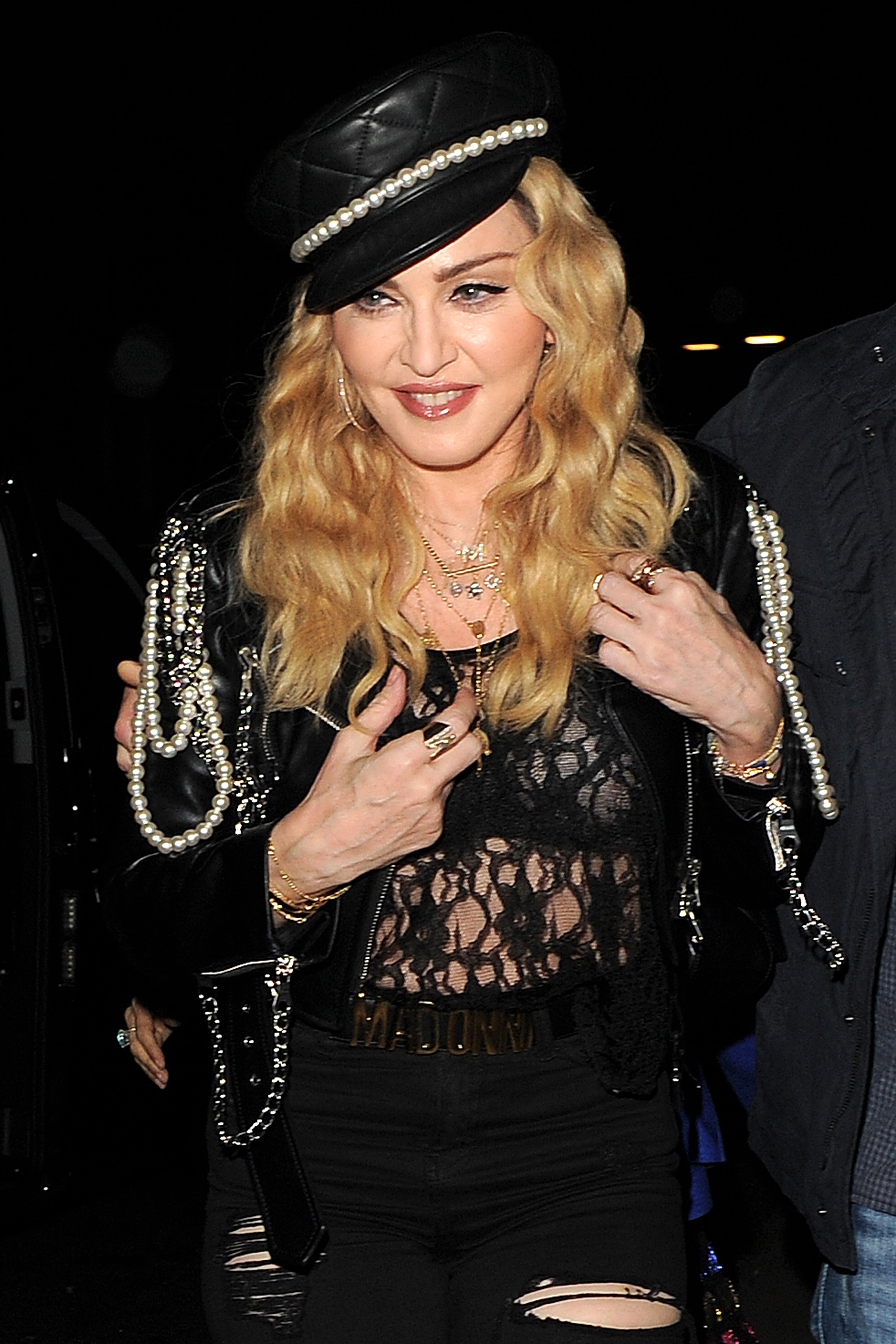 Madonna vista asistiendo a la fiesta VIP Mert &amp; Marcus: Works 2001-2014 en el Mark's Club de Londres, Inglaterra, el 27 de octubre de 2016. | Foto: Getty Images