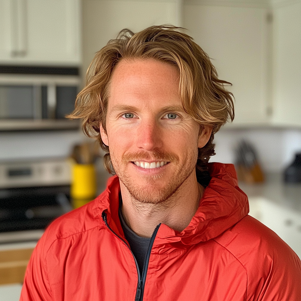 Un hombre de pie en una cocina | Fuente: Midjourney