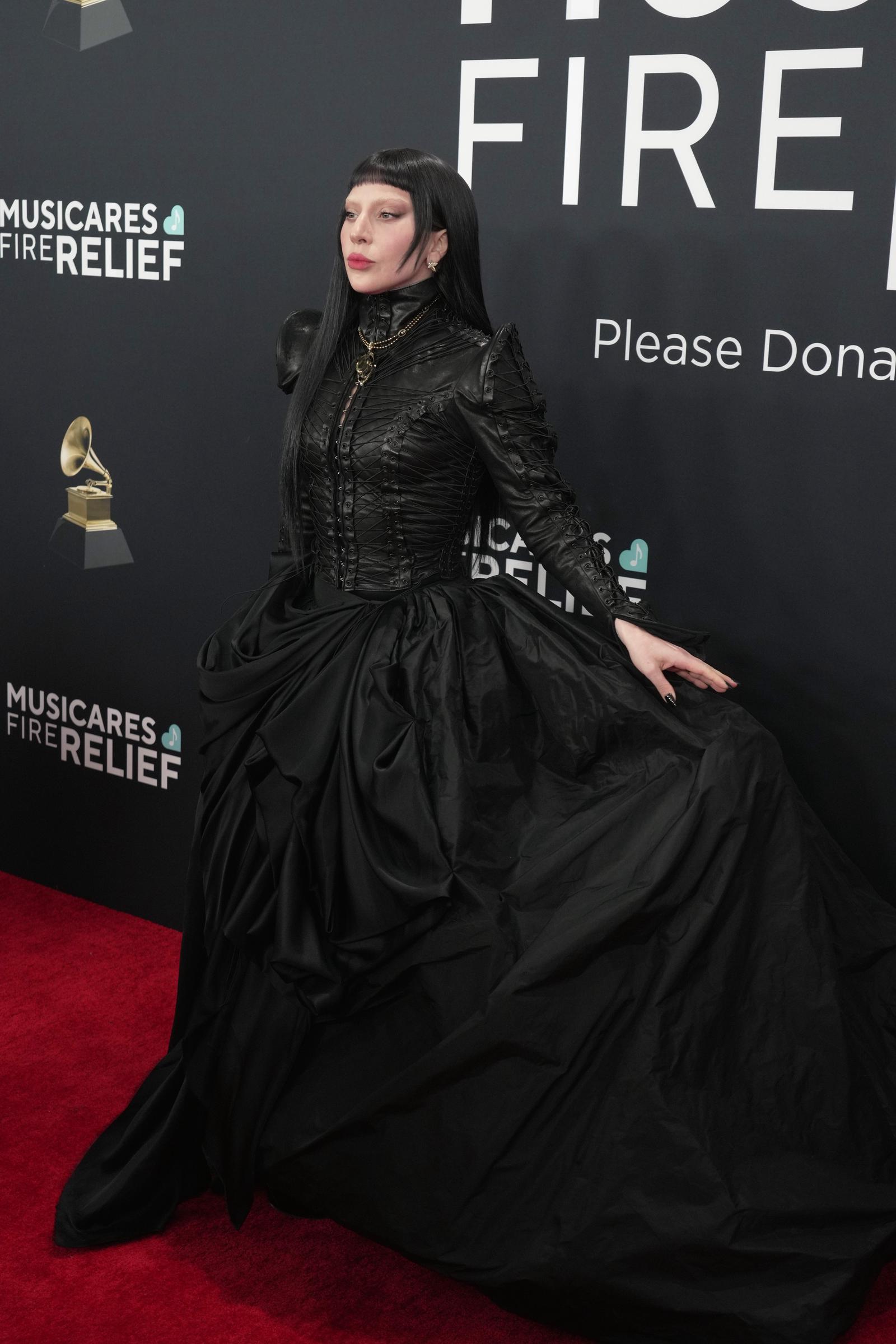 Lady Gaga en la 67ª edición de los Premios Grammy el 2 de febrero de 2025. | Fuente: Getty Images