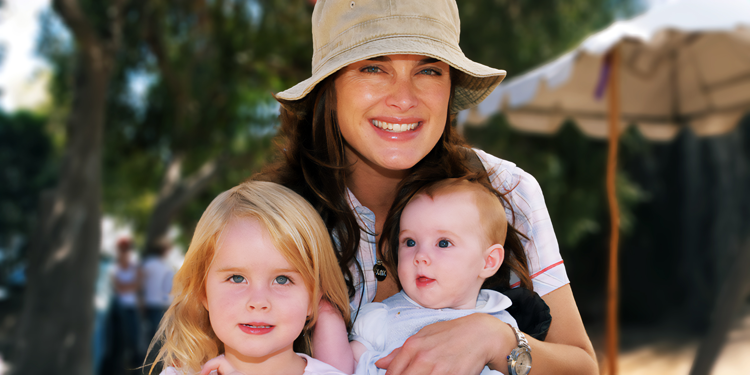 Brooke Shields y sus hijas | Fuente: Getty Images