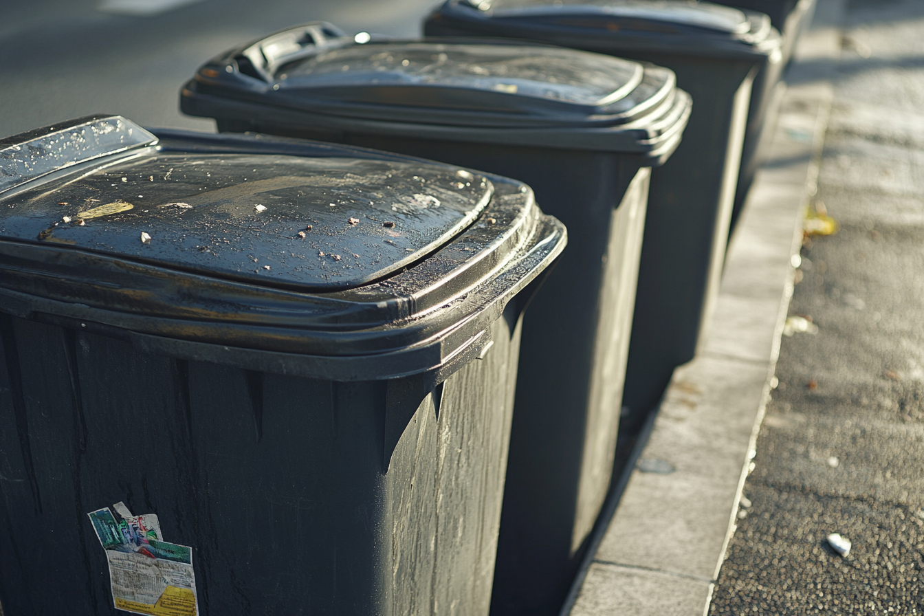 Cubos de basura | Fuente: Midjourney