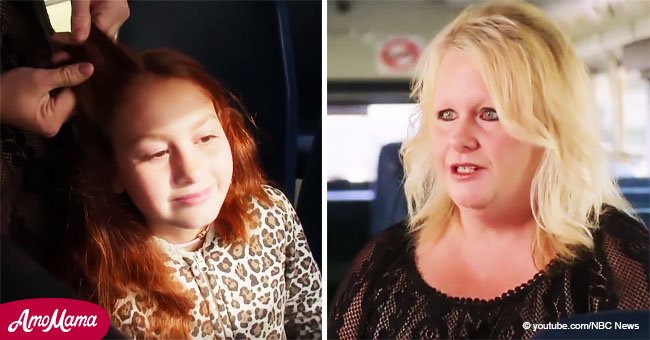 Conductora de bus ayuda a hacer las trenzas a niña de 11 años cada día tras triste pérdida