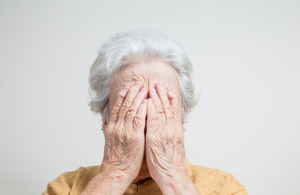 Anciana que llora. | Foto: Shutterstock
