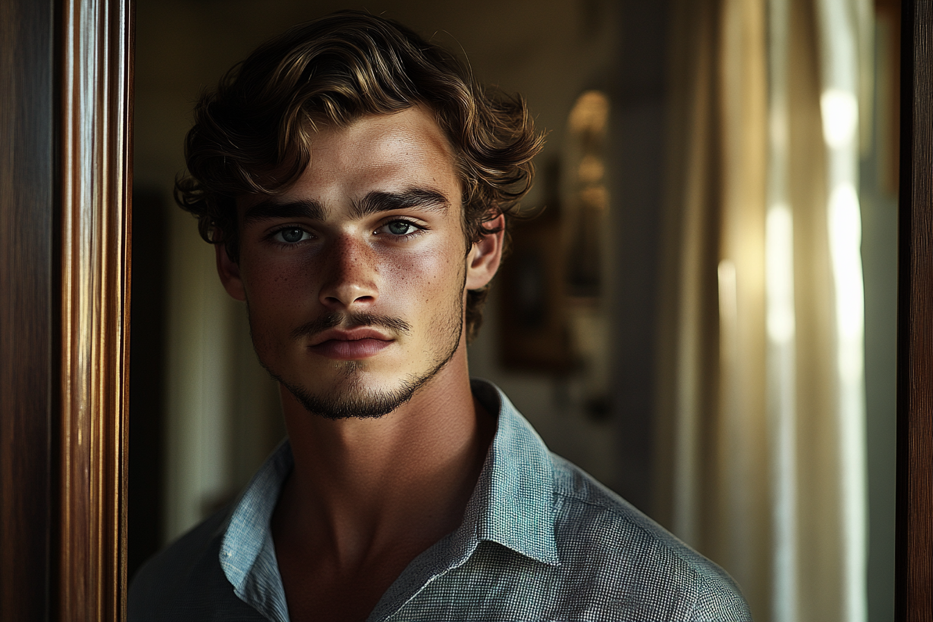 Un joven | Fuente: Midjourney