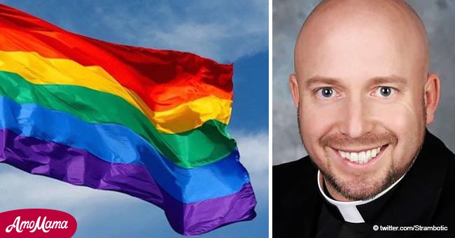 Sacerdote afirma que la bandera LGBT es "obra de Satanás"