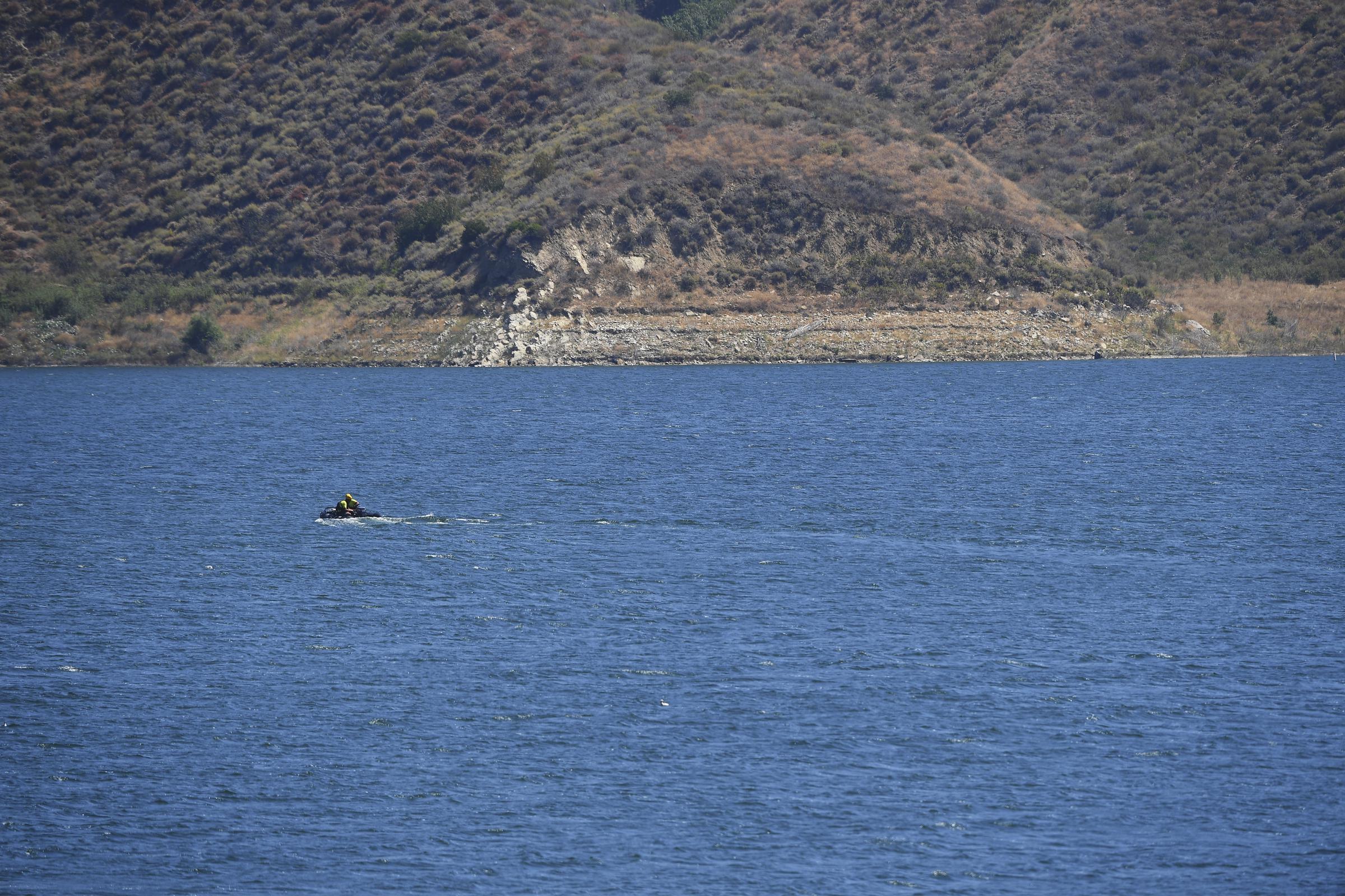 Lago Piru, donde el niño y su madre fueron a nadar el 8 de julio de 2020 | Fuente: Getty Images