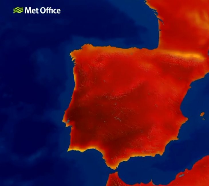 Imagen tomada de: Met Office