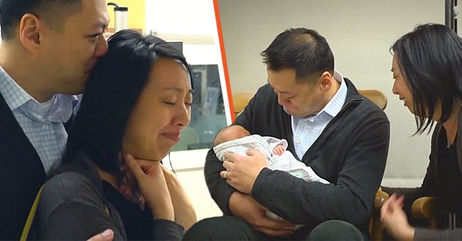 Los conmovedores momentos en que la familia Chen conoció a su hijo en el hospital. | Foto: YouTube.com/The Austin Stone