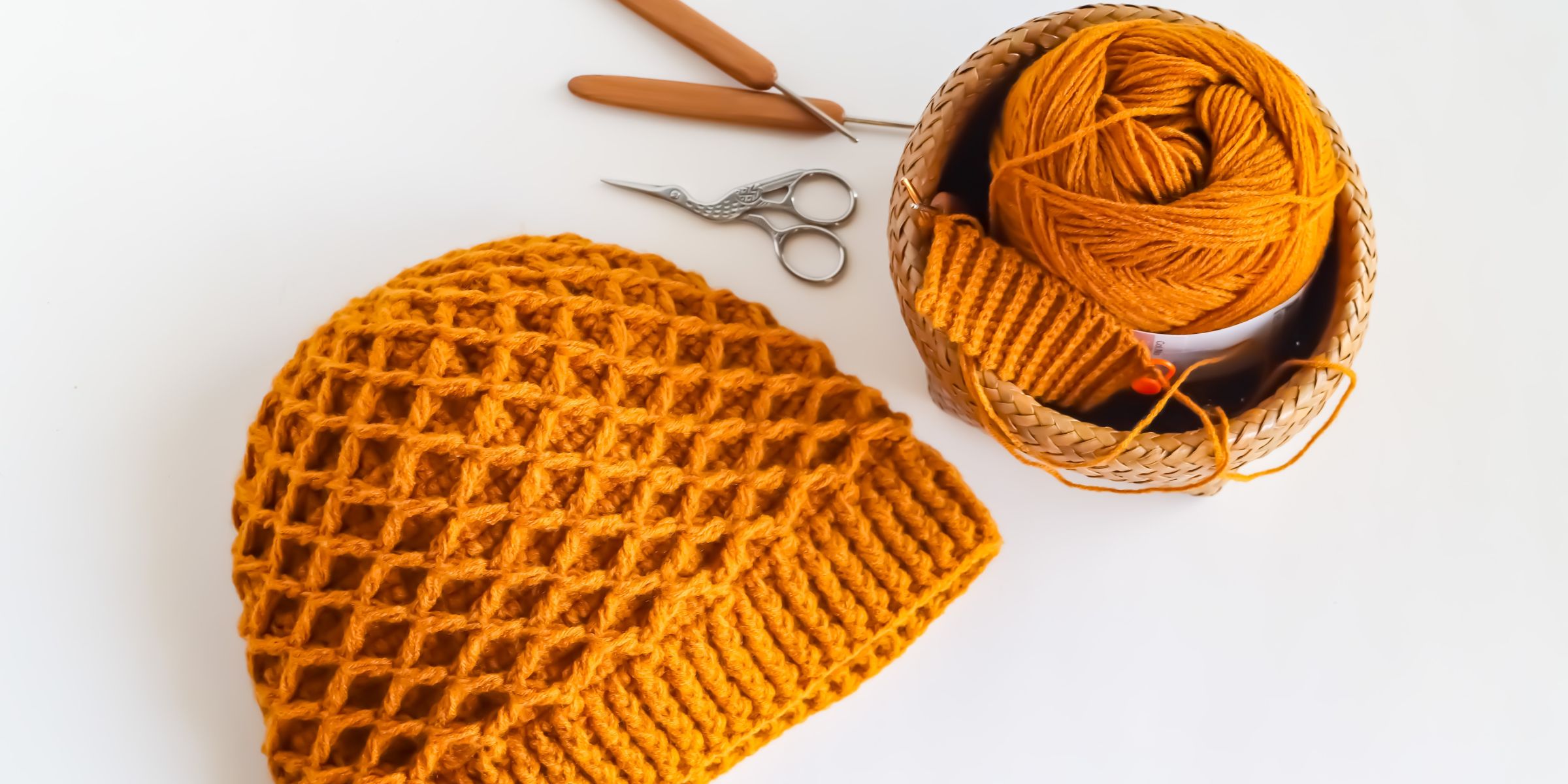 Un gorro de ganchillo | Fuente: Shutterstock