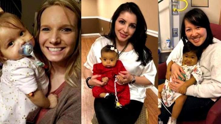 Madres estadounidenses donaron parte de sus hígados para salvar a sus hijas. | Foto: Youtube/cbstvdinsideedition  