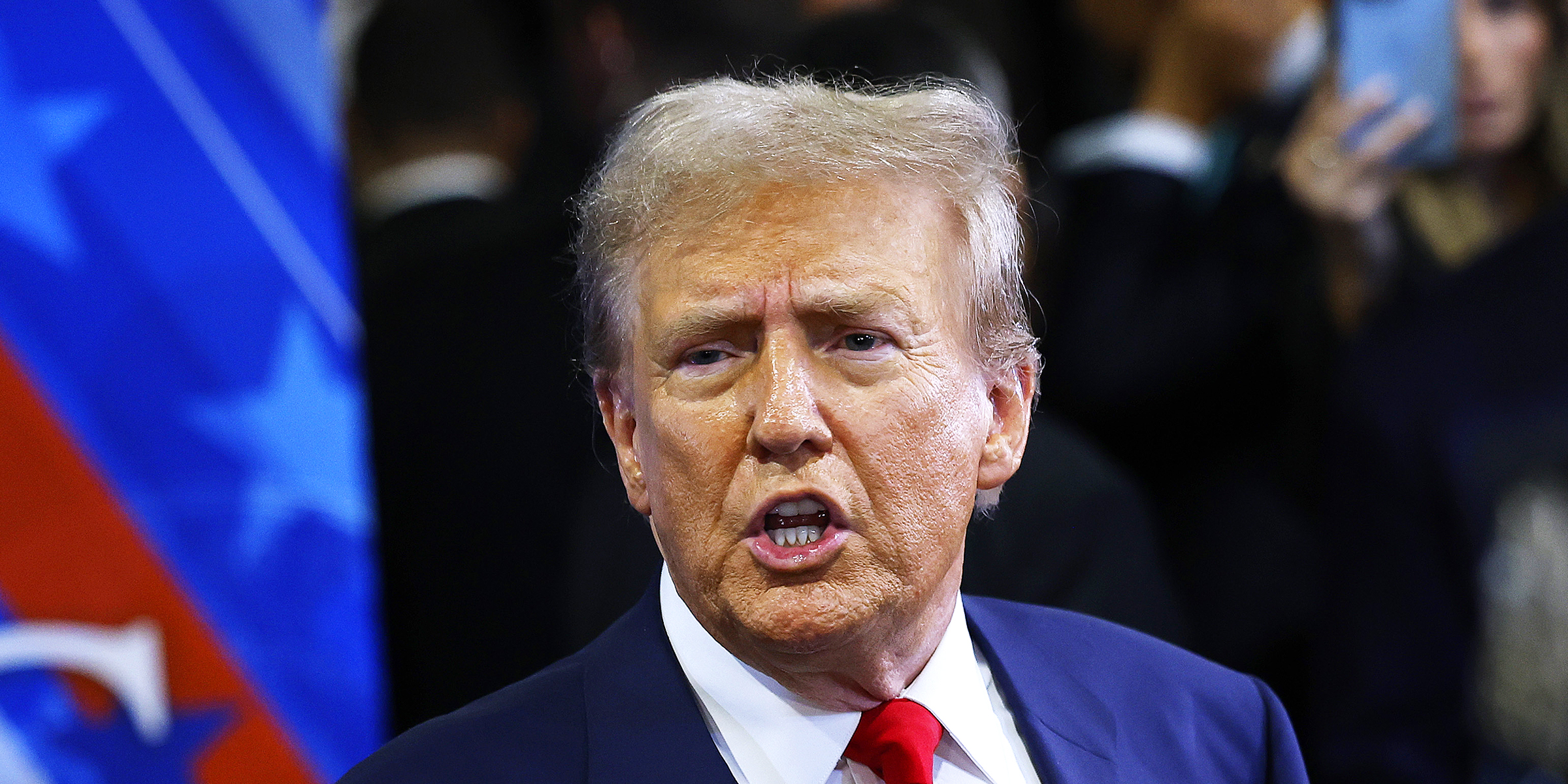 Presidente Donald Trump, 2024 | Fuente: Getty Images
