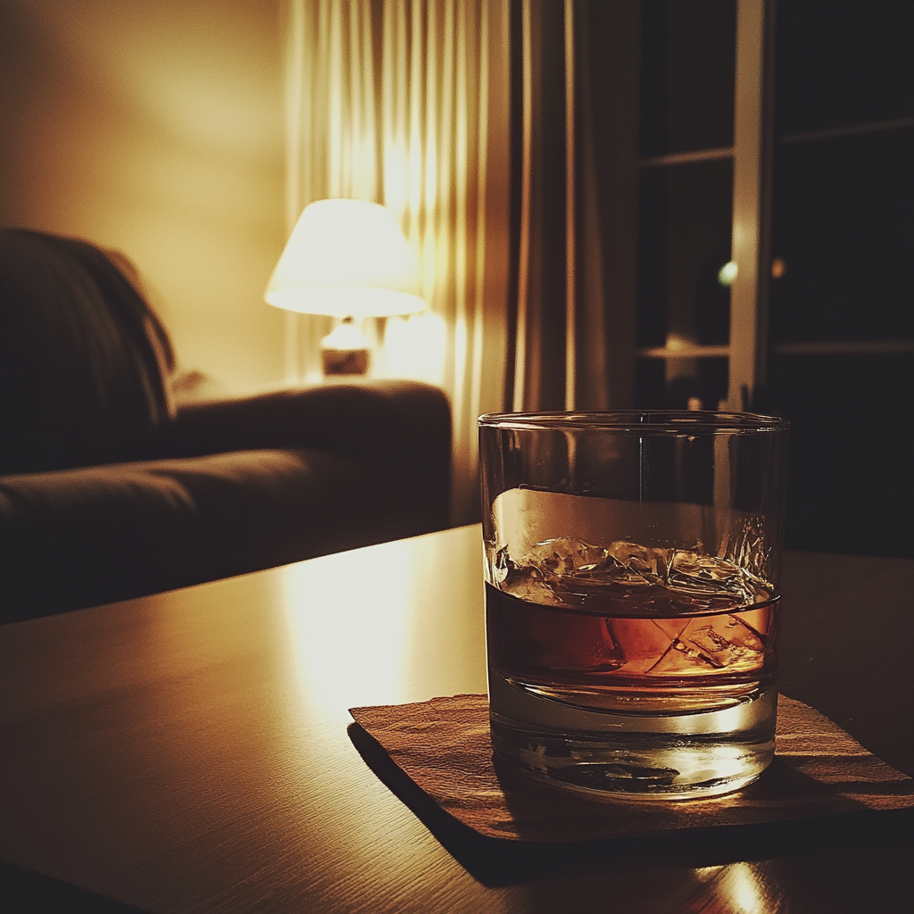 Un vaso de whisky | Fuente: Midjourney