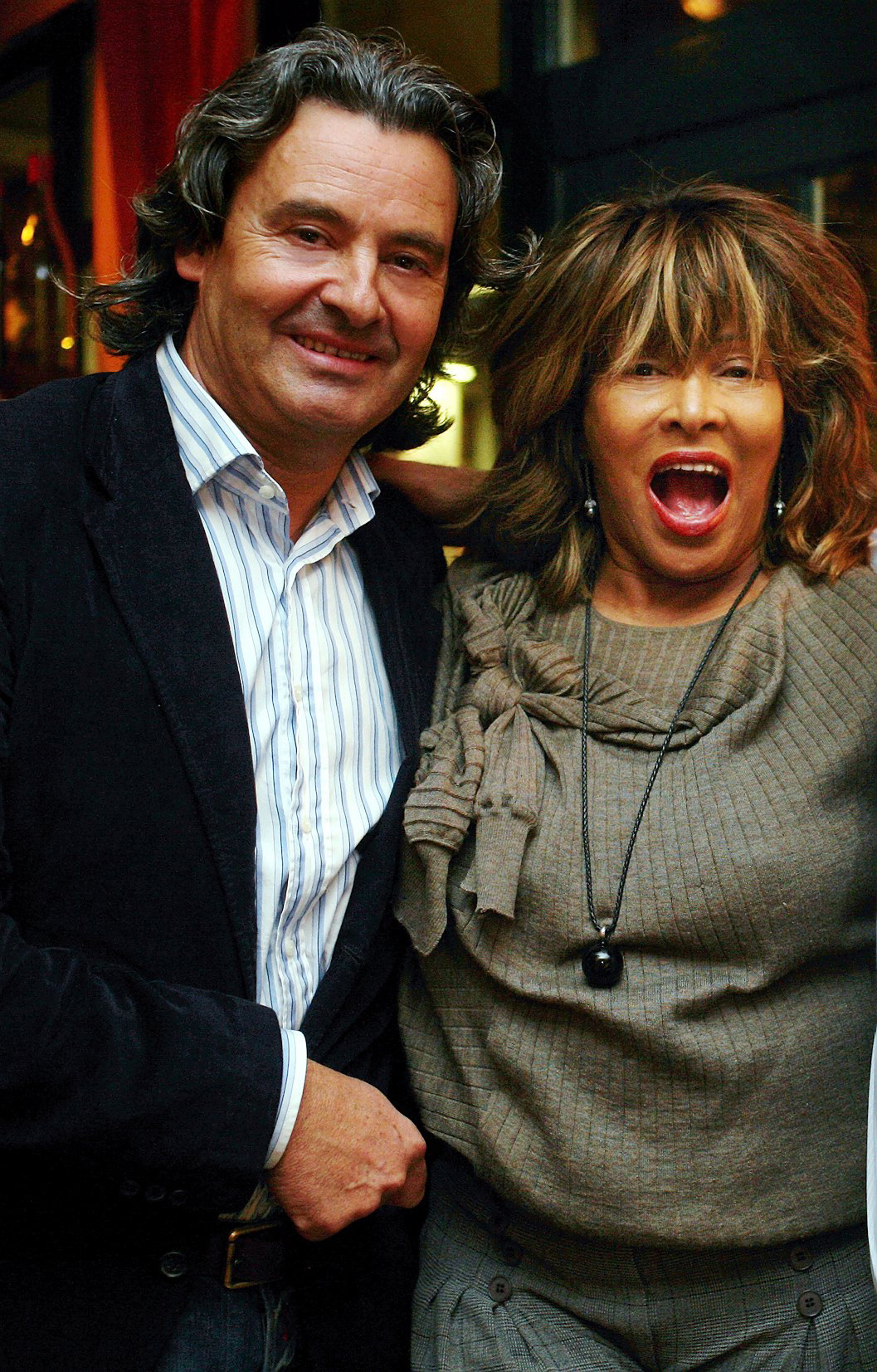 Tina Turner y Erwin Bach en Colonia, 2006 | Foto: Getty Images