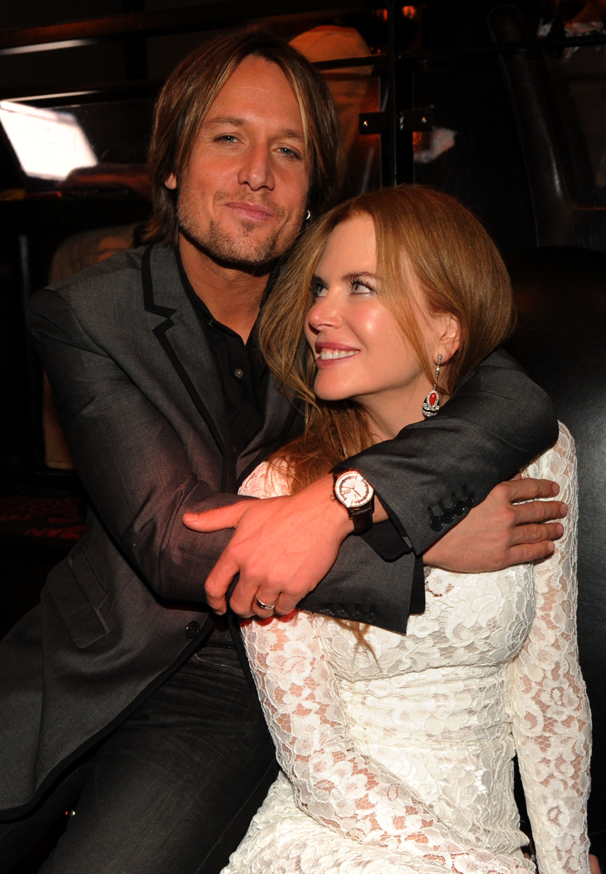 Keith Urban y Nicole Kidman asisten a la fiesta de Capitol Records tras los 44º Premios Anuales de la CMA en Nashville, Tennessee, el 10 de noviembre de 2010. | Fuente: Getty Images