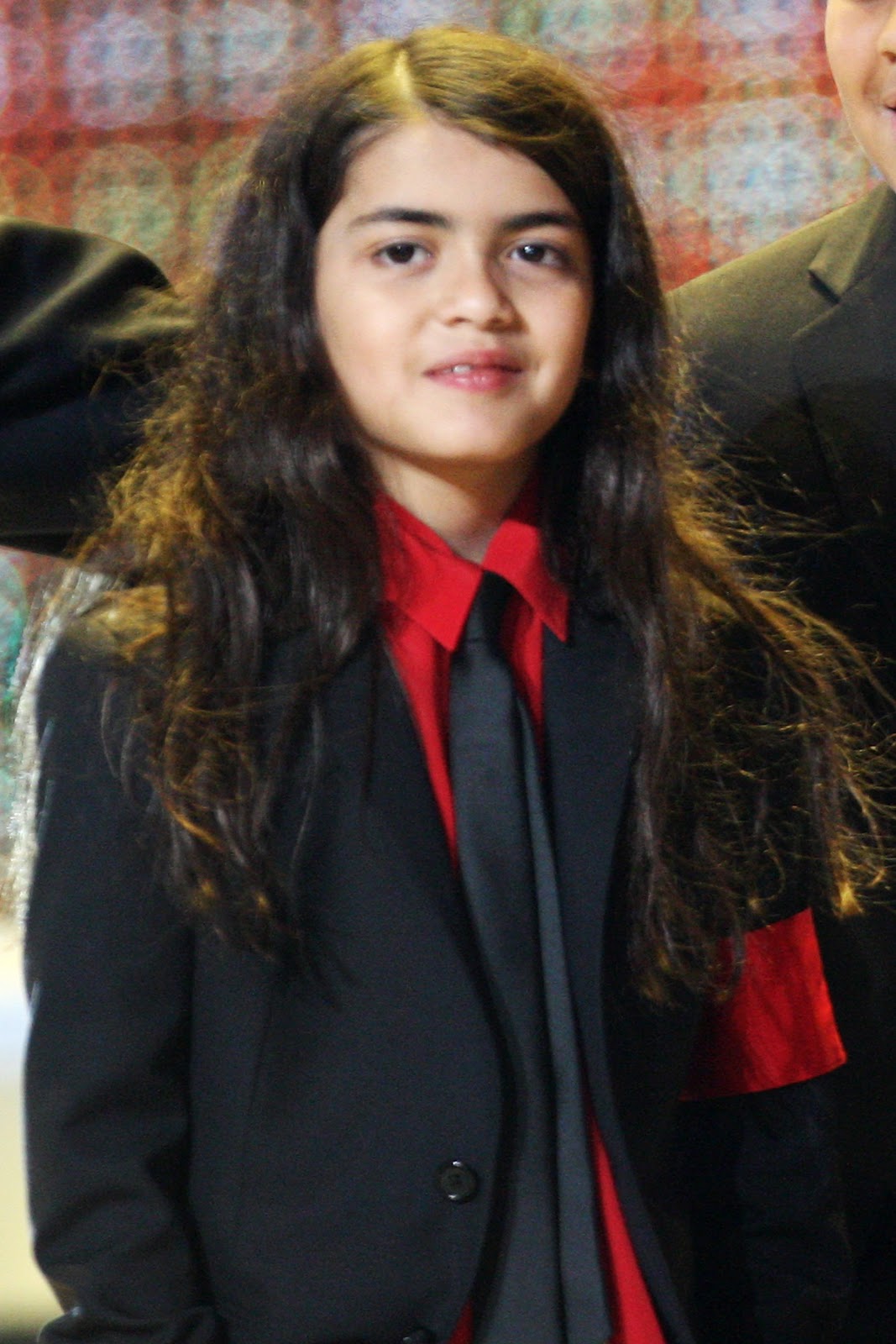 Blanket Jackson en el escenario del concierto "Michael Forever" en Cardiff, Gales, 8 de octubre de 2011 | Foto: Getty Images